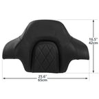 Trunk Backrest Pad for Harley Electra Glide & Road King (2014–2024)