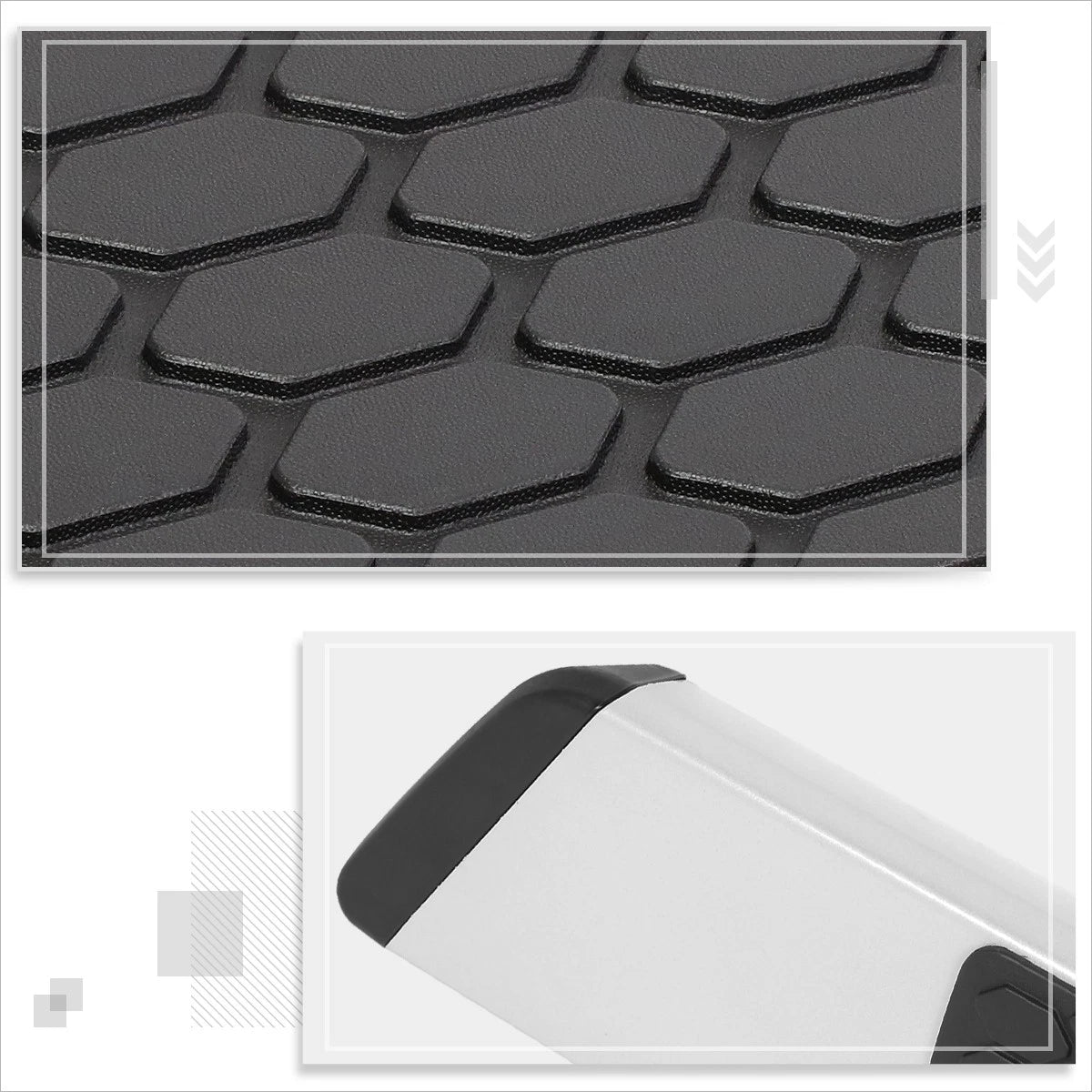 Driver Left Side Flat Mirror Glass with Blind Spot for Jeep Grand Cherokee (2011–2022)