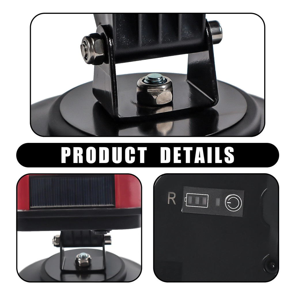 Wireless Trailer Tow Lights for Universal Use (Adjustable Magnetic Base)