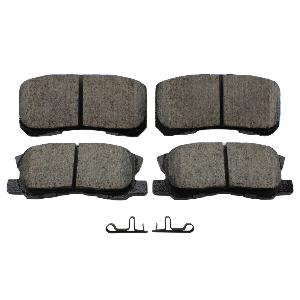 Set of 4 Akebono ProACT Rear Ceramic Brake Pads for Chrysler Dodge Jeep Mitsubishi