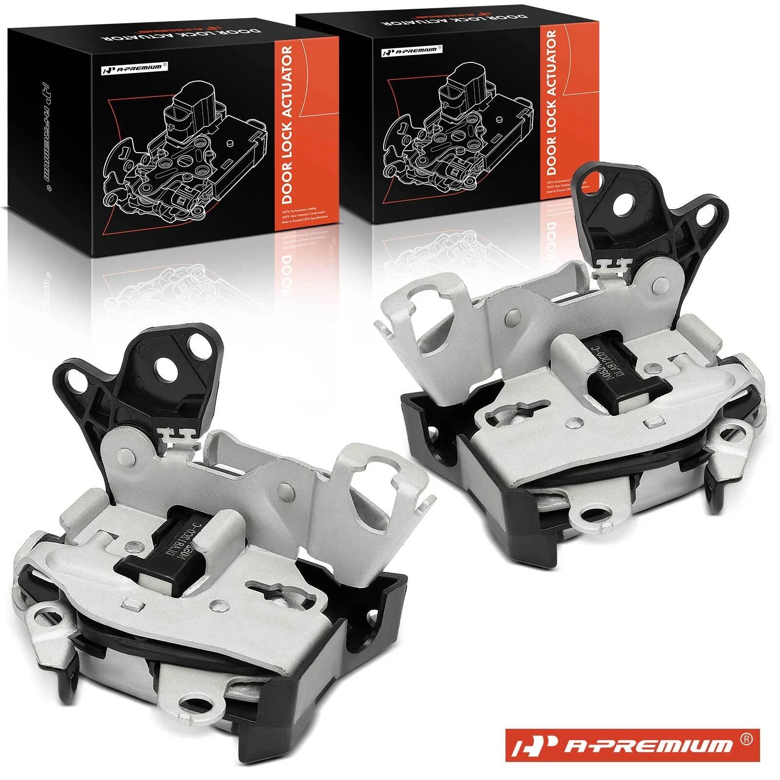 2X Front Door Lock Actuator for Ford F-250 Super Duty (2005–2022)