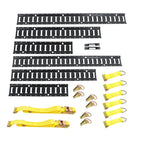 E Track Tie Down Rail Kit for Universal Vehicles (22 Pieces)