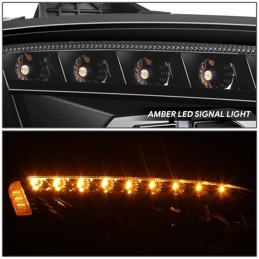 LED Sequential Chasing Projector Headlights for Kenworth T660 (2008–2017)