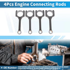 Set of 4 Engine Connecting Rods for Hyundai Elantra (2011–2015) No. 235102E001