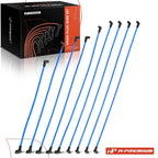 9Pcs Blue Spark Plug Wire Set 10.5MM for SBC BBC HEI (1955–2002)