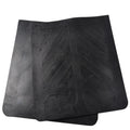 1 Pair Mud Flaps for Semi Truck Trailer (24"x 24", Heavy Duty, Black)