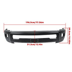Split Steel Front Bumper for RAM 2500 3500 (2010–2018) CH1002392