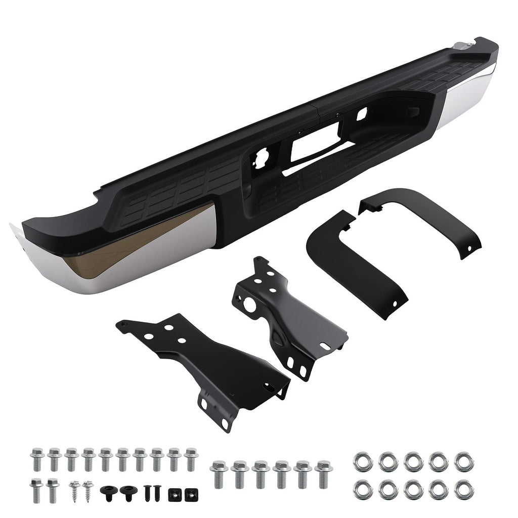 Rear Bumper Assembly for Chevy Silverado 3500 HD (2011-2013)