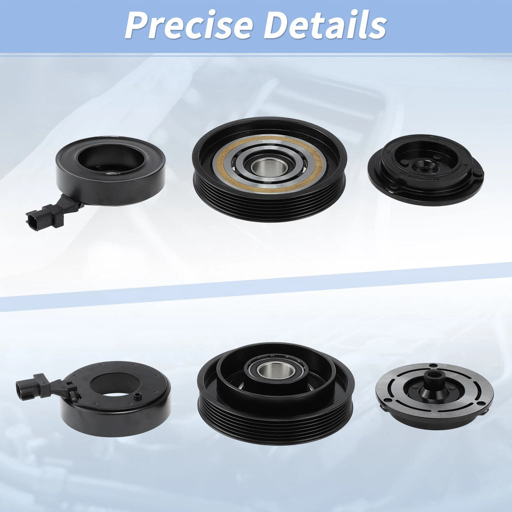 AC Compressor Clutch Kit for Dodge Nitro (2009–2011) & Jeep Liberty (2008–2012)