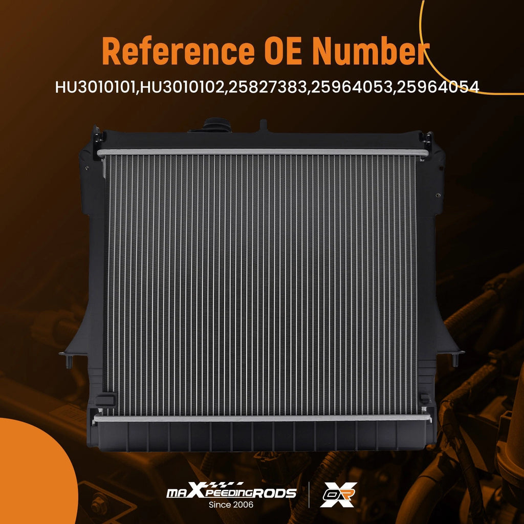 Coolant Radiator for Chevrolet Colorado H3 (2009–2012)