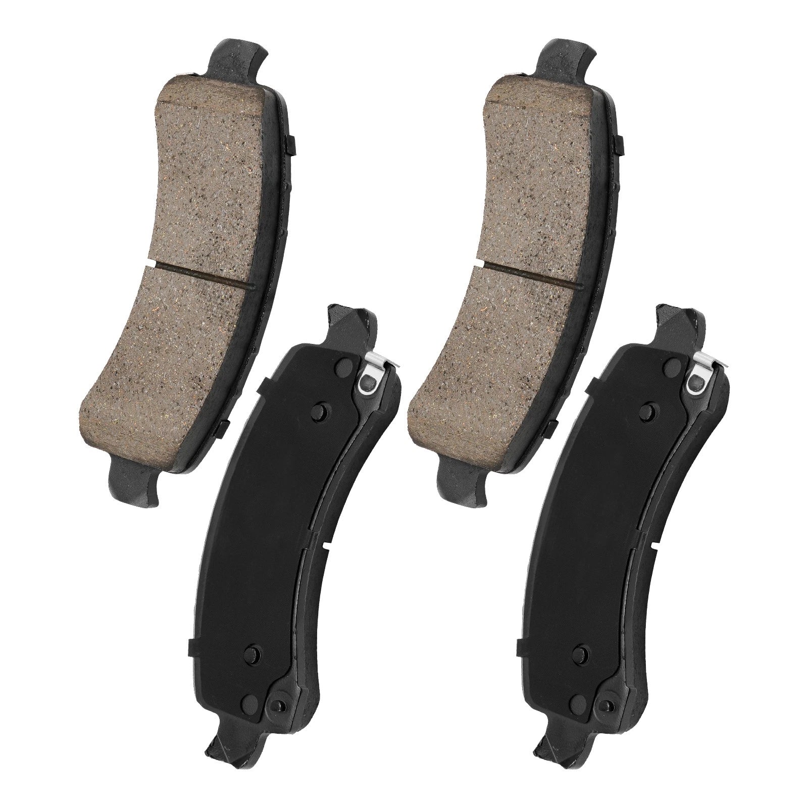Ceramic Rear Brake Pads Set for Chevy Express 2500 GMC Savana 2500 (2003–2020)
