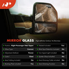 Heated Passenger Upper Power Mirror Glass for Freightliner Sprinter