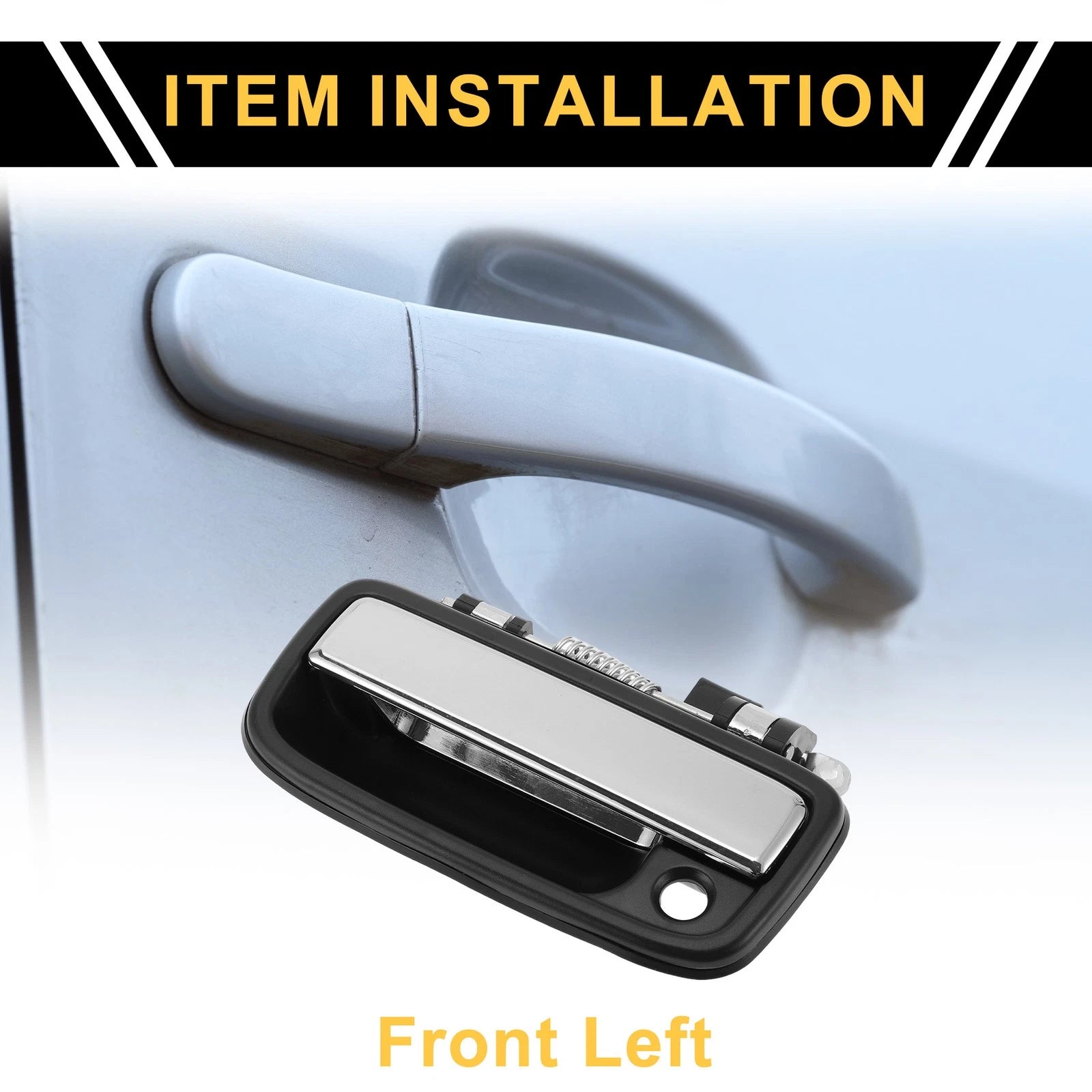 Front Left Exterior Door Handle for Toyota Tacoma (1995–2004) No. 6922035030