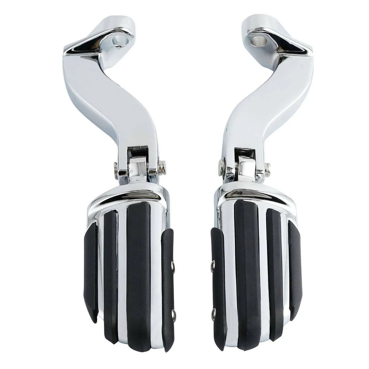 Chrome Rear Passenger Footpeg Mount for Harley Touring (1993–2024)