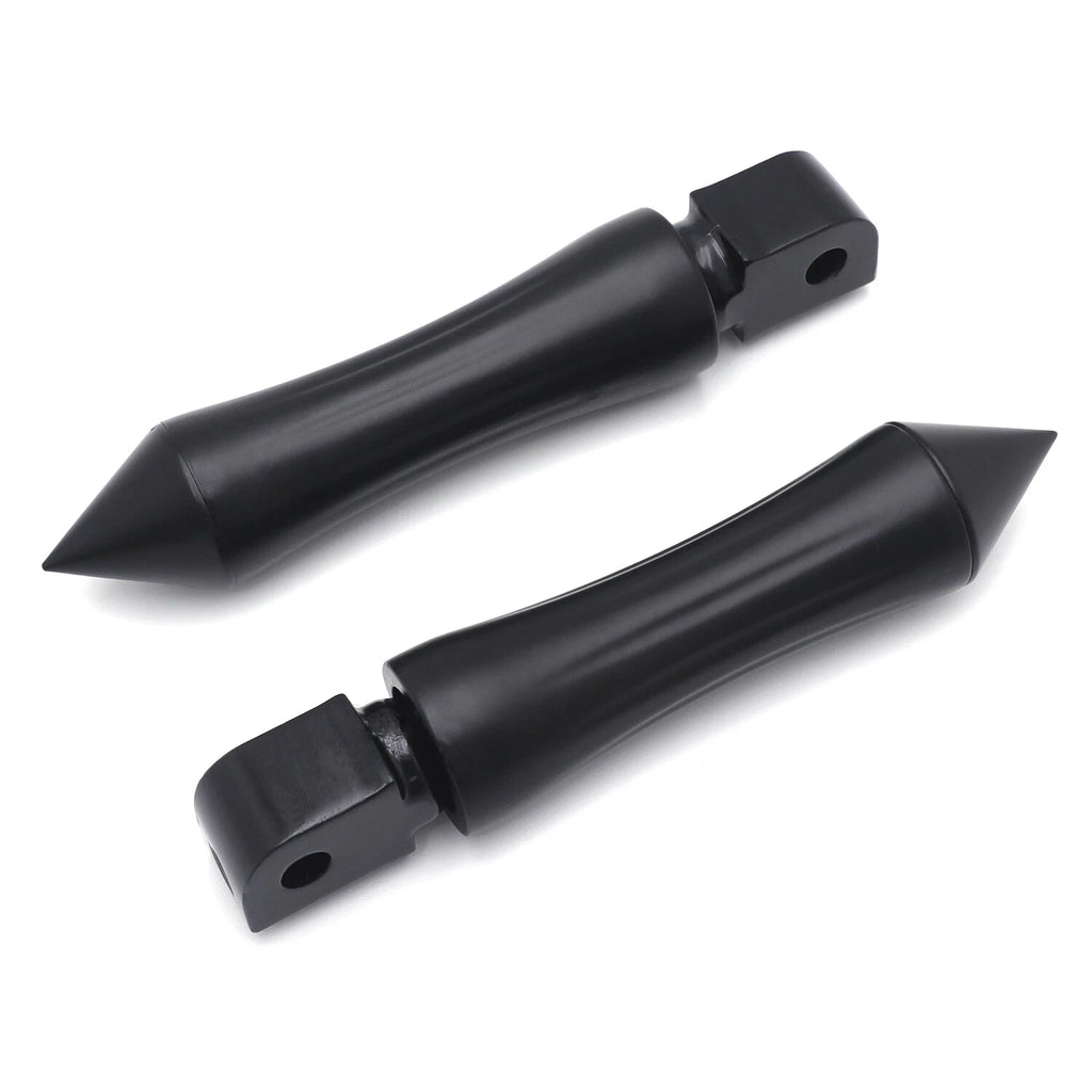 Black Slim Footpeg Kit for Yamaha V-Max (2009–2015) / Honda VTX Shadow / Triumph Rocket