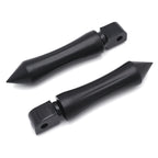 Black Slim Footpeg Kit for Yamaha V-Max (2009–2015) / Honda VTX Shadow / Triumph Rocket
