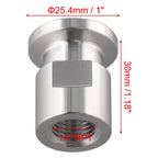 Tri Clamp Connector 25 4mm Ferrule 304 Stainless Steel for Piping Systems