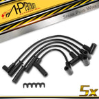 Set of 5 Spark Plug Wire Sets for Jeep Wrangler (2001–2002)