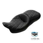 Gel Seat for Harley Touring Electra Glide Road King (2009–2023)