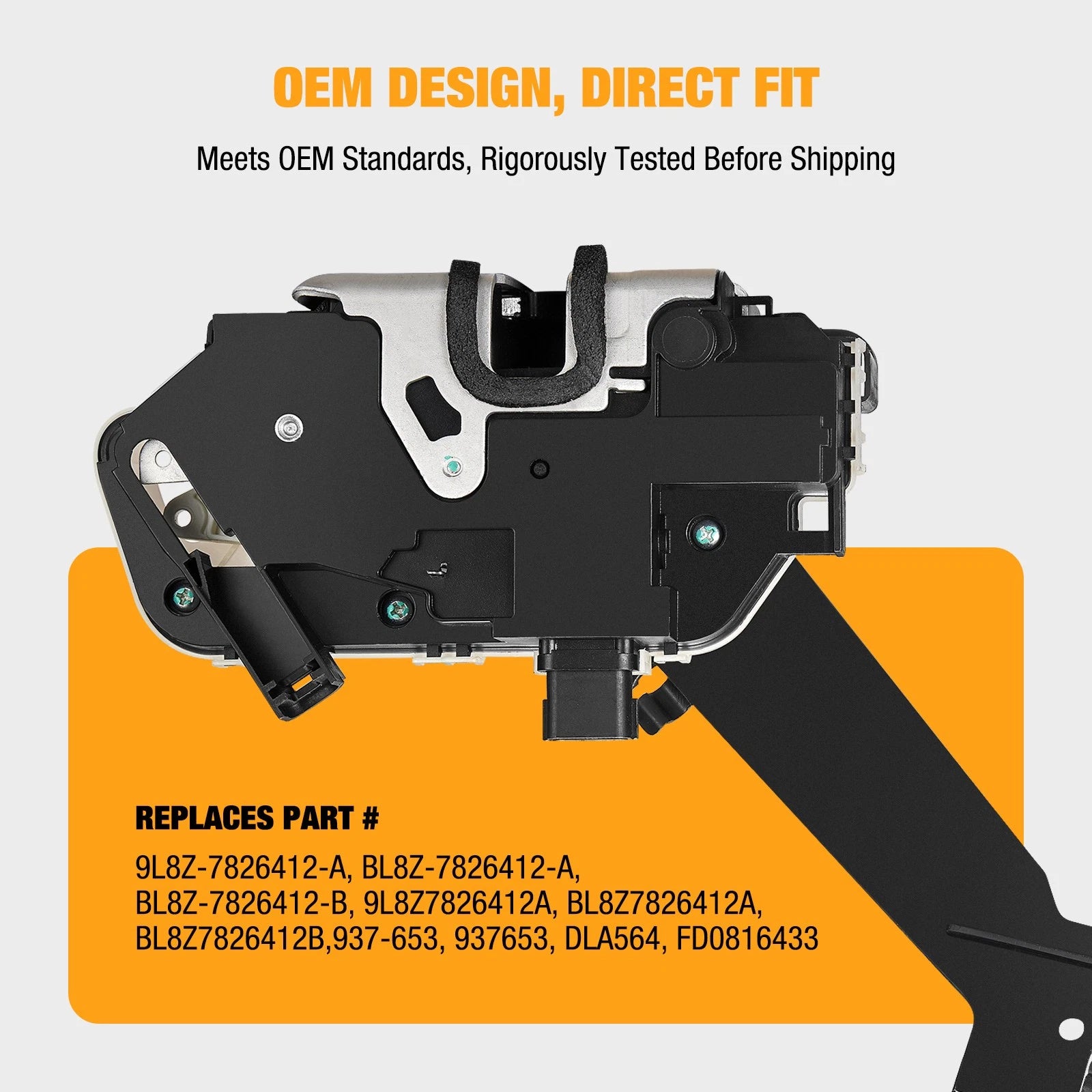 Front Left Window Regulator with Motor for Dodge Caravan (2001–2003)