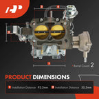 2 Barrel Carburetor for Chevy 350/5.7L & 400/6.6L (1970–1980)