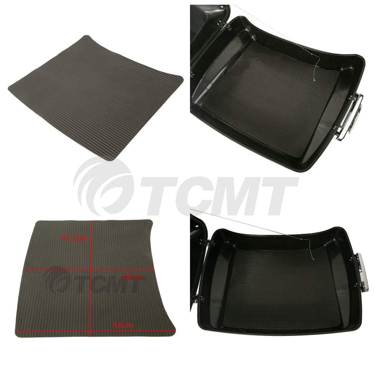 Trunk PVC Rubber Mat Insert for Harley Davidson Touring (2014–2024)