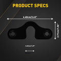 2Pcs Sun Visor Clips for Jeep Wrangler JK JL JT Gladiator (2018–Present)