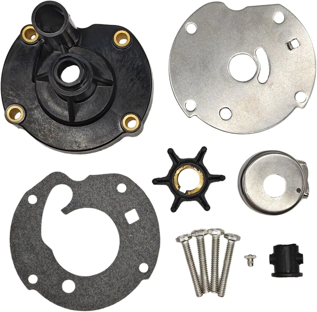 Water Pump Impeller Kit for Johnson Evinrude OMC 6HP (1965–1979) 763758 391391