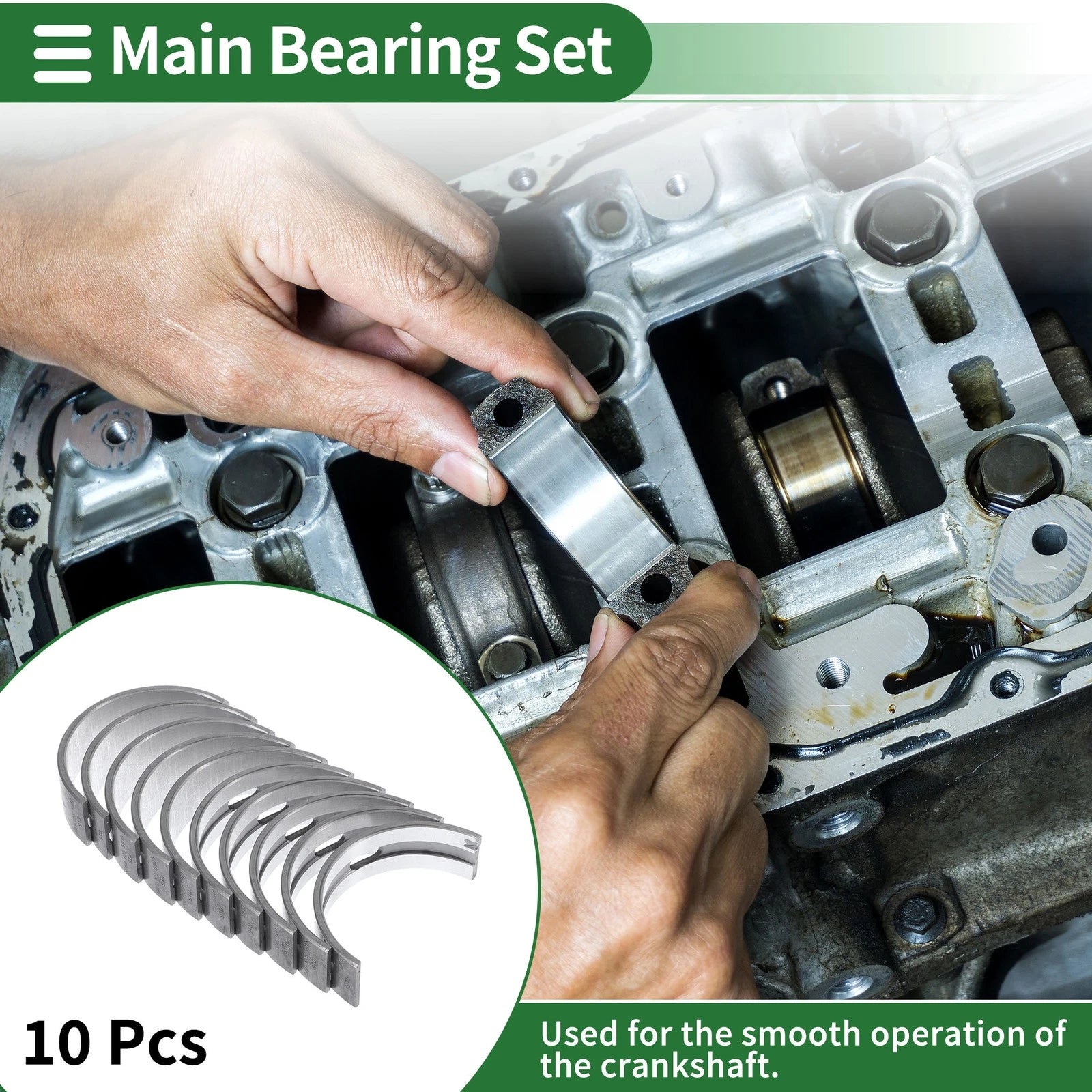 Main Bearing Set No.06B105591B for Audi A3 (1998–2008)