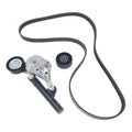 Serpentine Belt Set with Tensioner & Idler Pulley for VW Beetle Jetta (1998–2004) 038903315C