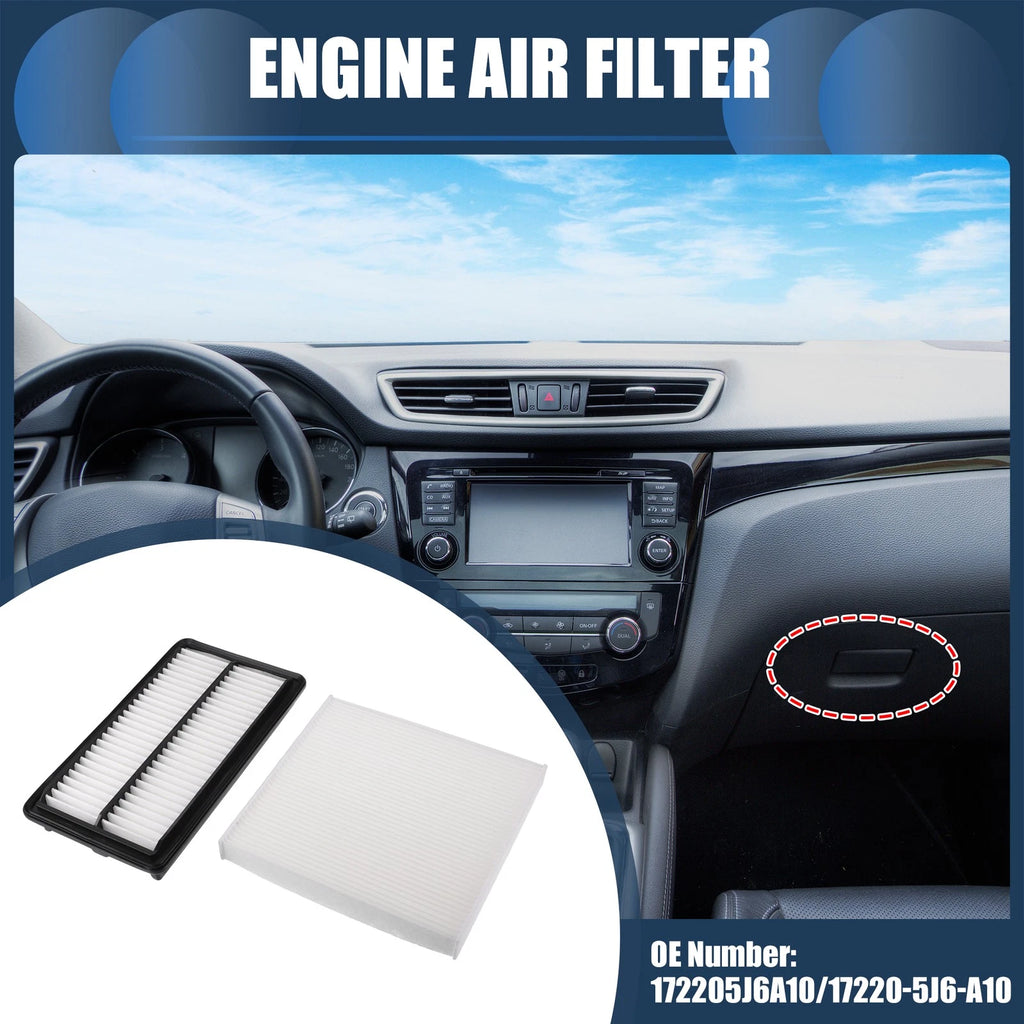 Set of 1 Engine Air Filter No. 172205J6A10/80292SDAA01 for Acura MDX (2016–2020)