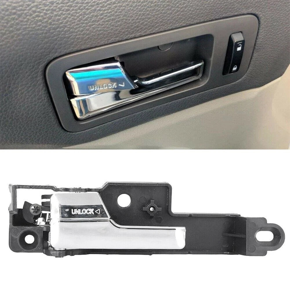 Front Left Interior Door Handle Chrome for Ford Fusion (2006–2012)