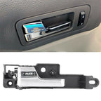 Front Left Interior Door Handle Chrome for Ford Fusion (2006–2012)