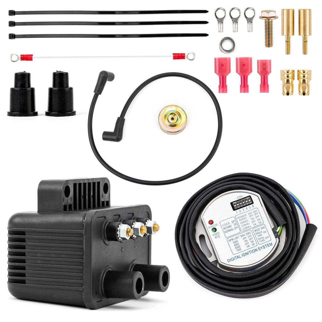 Single Fire Programmable Ignition Kit for Big Twin Evo (53-660, 53-644)