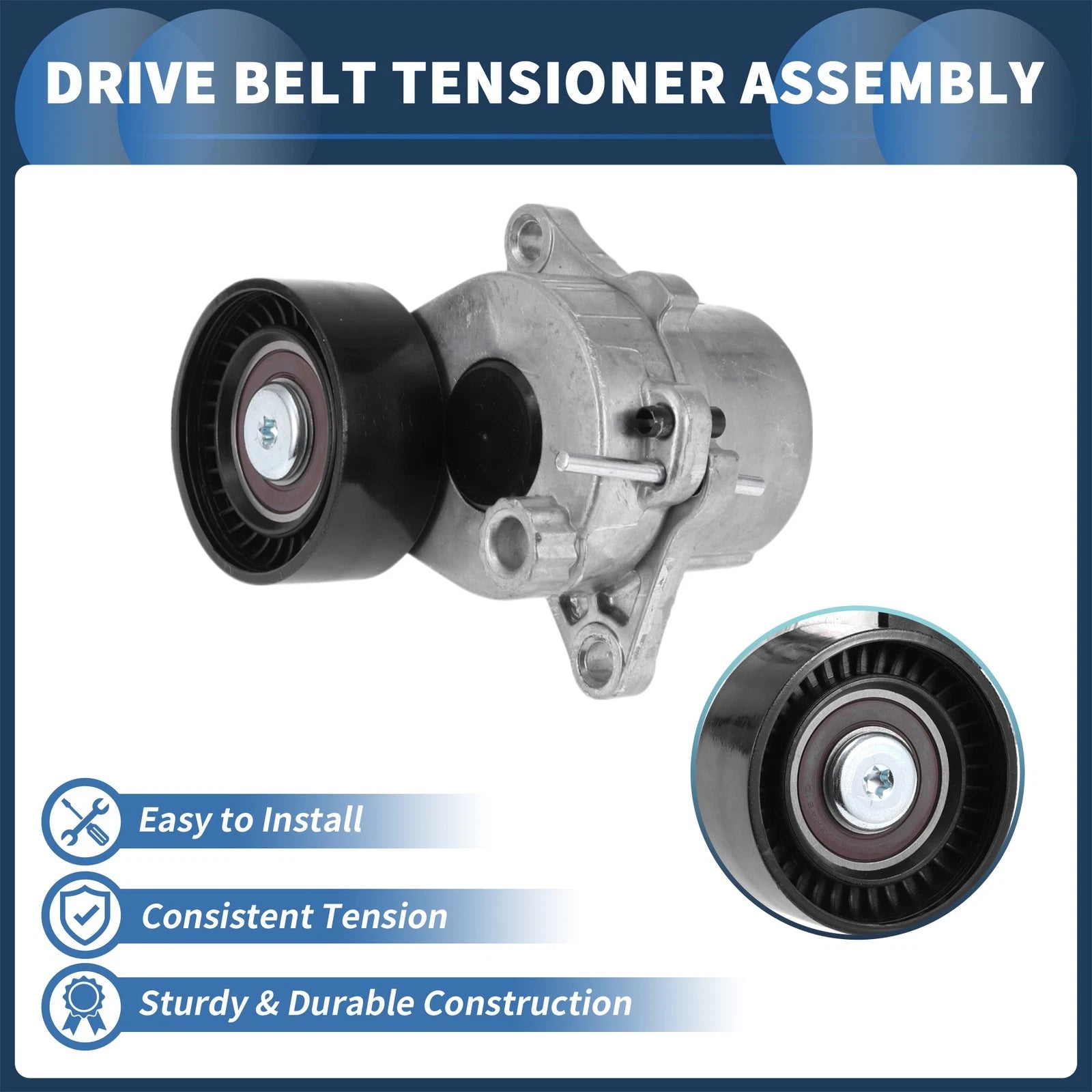 Belt Tensioner for Mercedes-Benz E-Class (2009–2016) No. 6512001870/6512000470