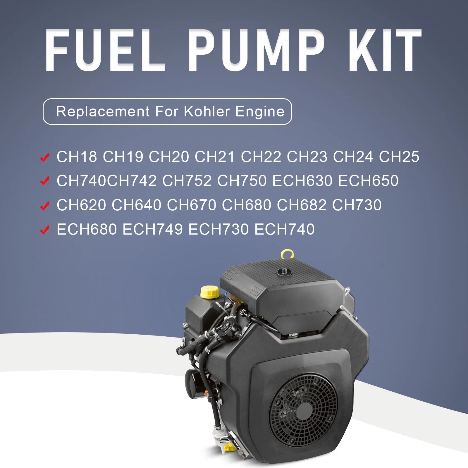 Fuel Pump for Kohler CH18 CH25