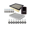 Denso Tune Up Kit & NGK 8 Spark Plug Boots for Ford F-150 (2015–2016)
