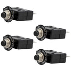 Set of 4 Terminal Circuit Breakers with Reset Button, 20 Amp FO1433-M4