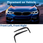 2X Headlight Trim Bezel for BMW 5 Series G30 (2018–2022)