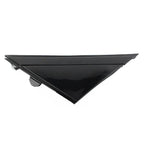Glossy Black Door Mirror Flag Cover for Fiat 500 (2012-2019)