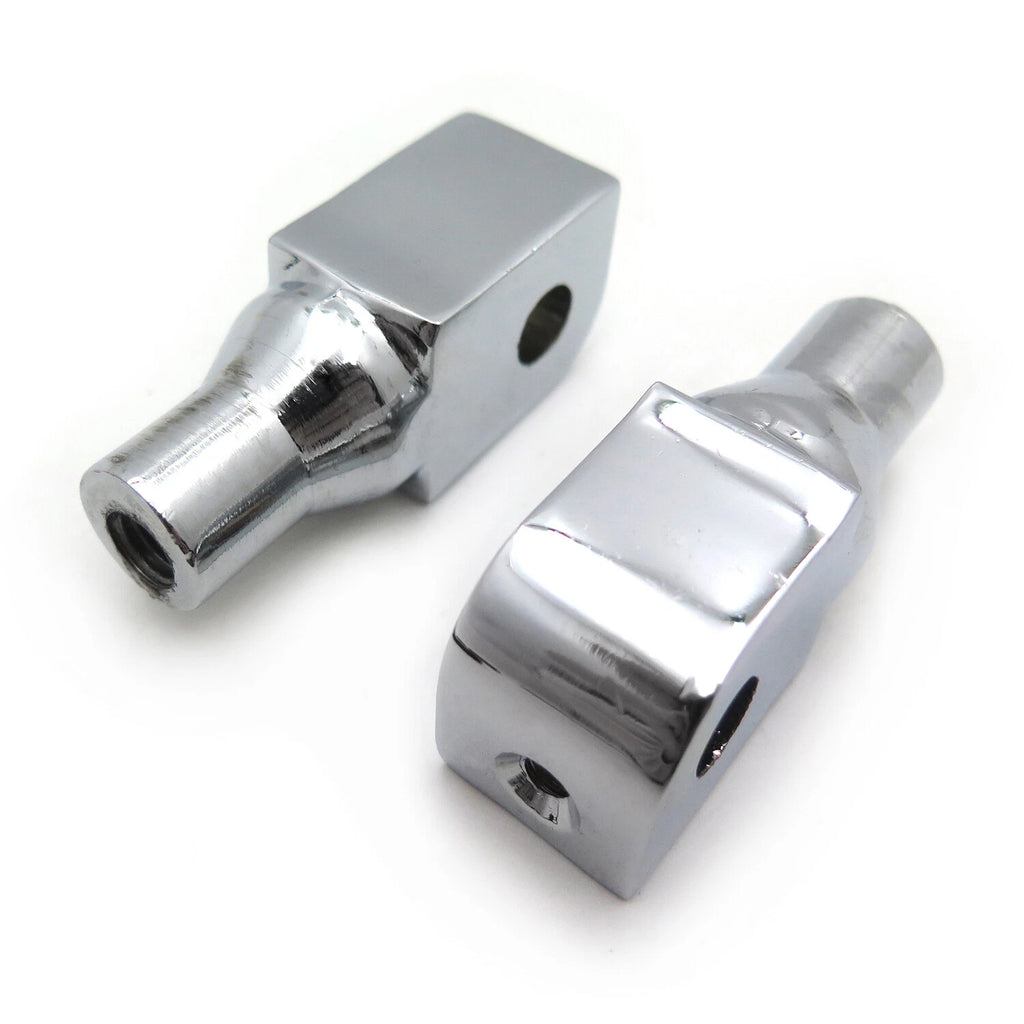 Chrome Foot Pegs Adapter for Yamaha Road Star (1999–2006)