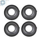 Set of 4 Carburetor Slide Diaphragms for Yamaha XJ650L Seca Turbo (1982–1983)