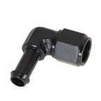 90 Degree 6AN Female Swivel to Barb Hose Fitting Adapter for Universal Use