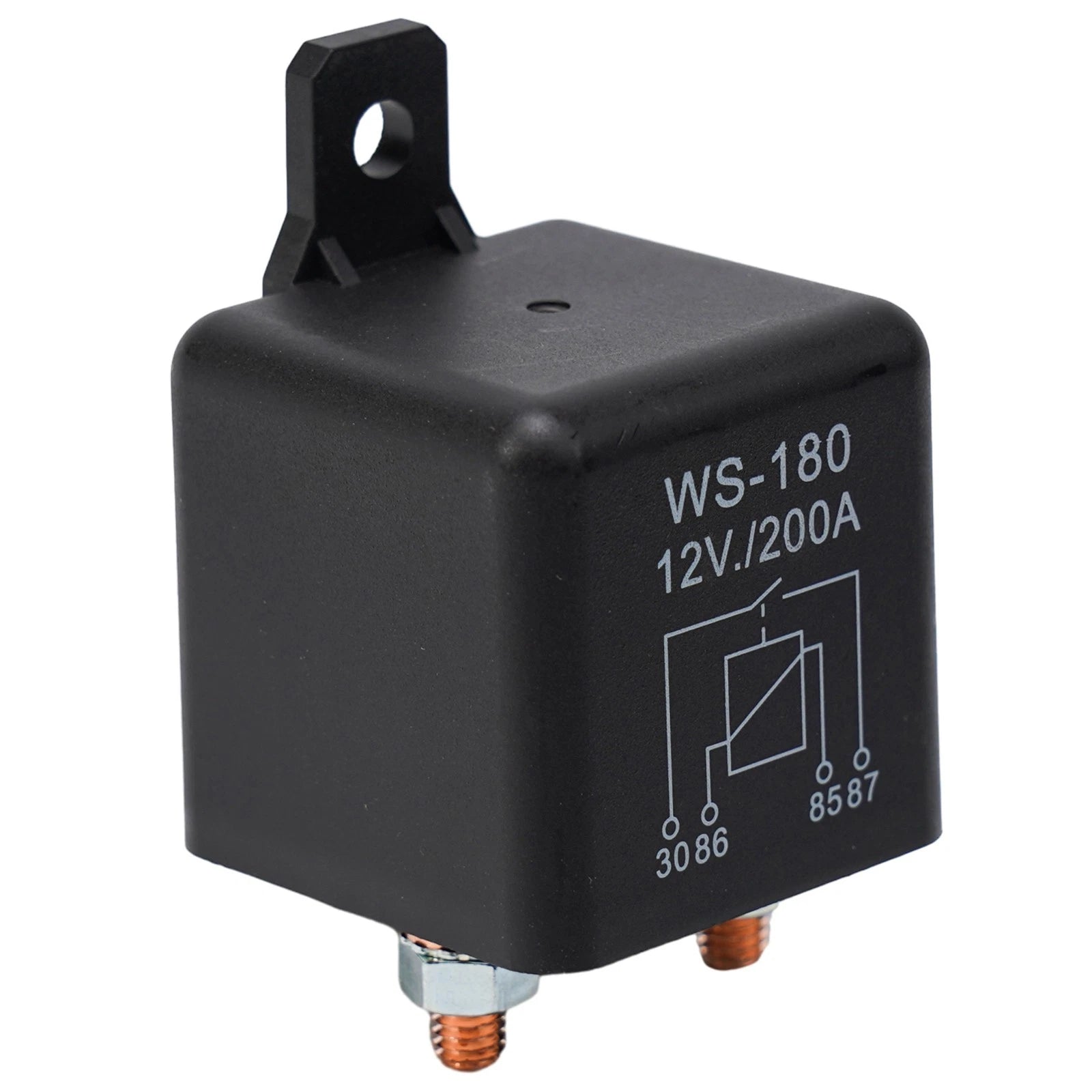 12V Dual Battery Isolator Relay Power Switch for Accessories Car (200A)