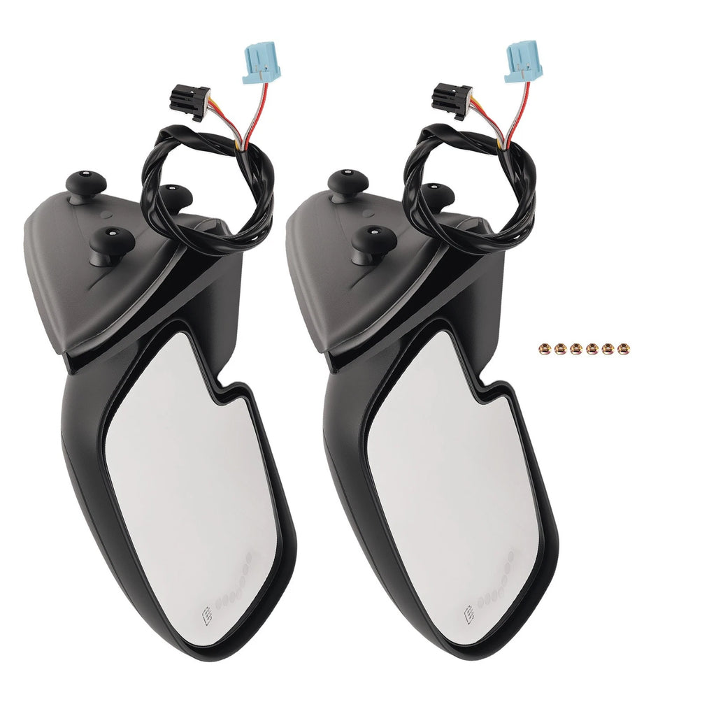 Rear View Mirror Set for Chevy Silverado 2500 (2003–2004) Heated