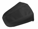 Leather Console Lid Armrest Cover for Kia Sportage (2011–2016) Gray Stitch