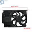 Radiator Cooling Fan Assembly for Mini Cooper (2014–2019)