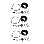 3X Carburetor Kit for Tohatsu Nissan 25 30 HP Outboard (346-87122-0, 346871220M)