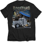 BRT Backyard Custom Trucker T-Shirt for Big Rig Trucks (Black)