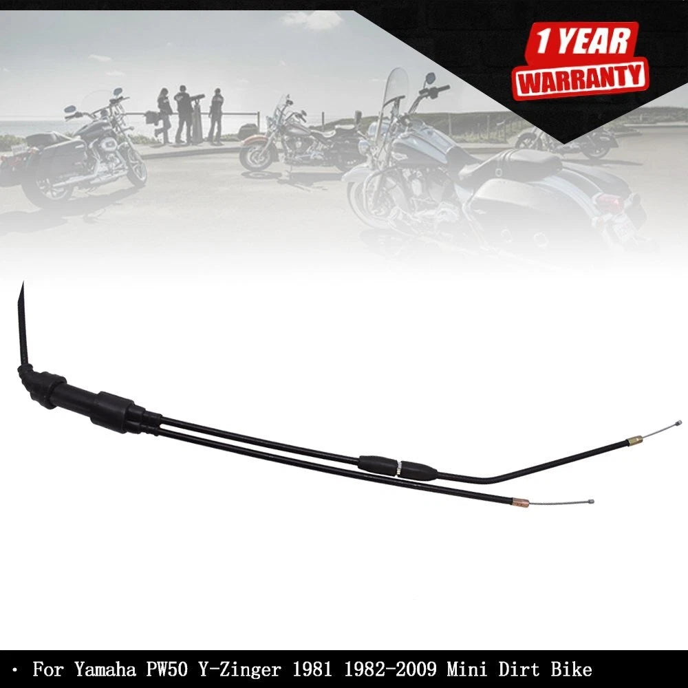 Throttle Cable Assembly for Yamaha PW50 Y-Zinger (1981â2009)